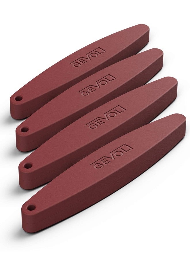 Gevoli أوزان جيفولي للطهي بتقنية سوس ڤيد، عبوة من 4 قطع (مقاومة للبقع) - أوزان أكياس الطهي بالغمر - غمر أفضل للطعام مقارنةً بالرفوف - سيليكون آمن غذائيًا وخالٍ من مادة BPA - Image 1